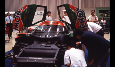 MAZDA 787B 1991 Le Mans winner with Rotary Piston Engine 9